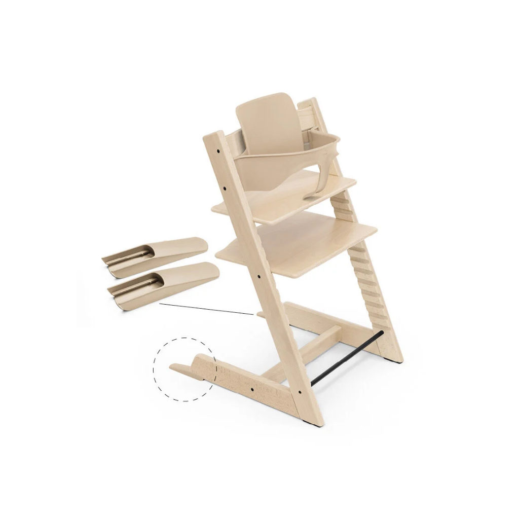 Stokke® Eetstoel Tripp Trapp® + Baby Set² + eettablet Naturel