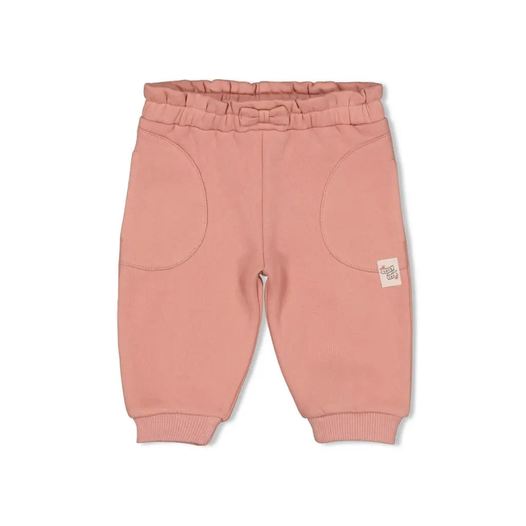Feetje Broek - Woodland Bloom Mauve Meisje