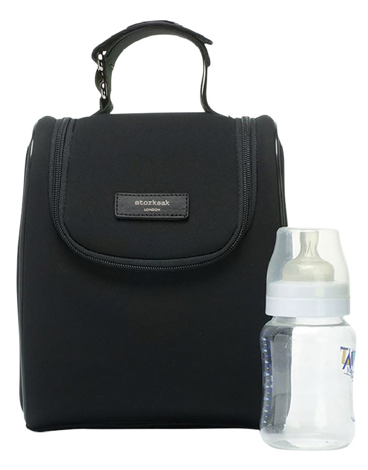 Storksak Sac à langer Alyssa Black Metal