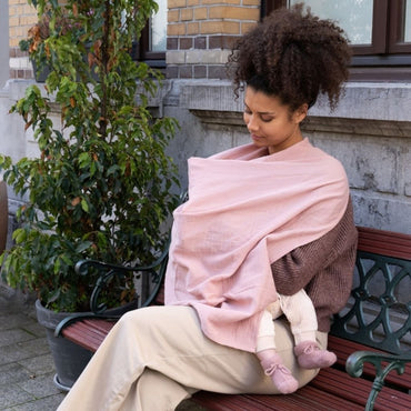 doomoo Borstvoedingsdoek Mom'n Play Tetra Pink