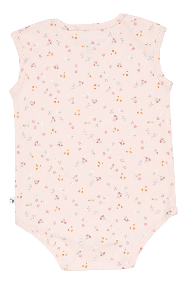 Little Dutch Body sans manches Little Pink Flowers Vintage Pink