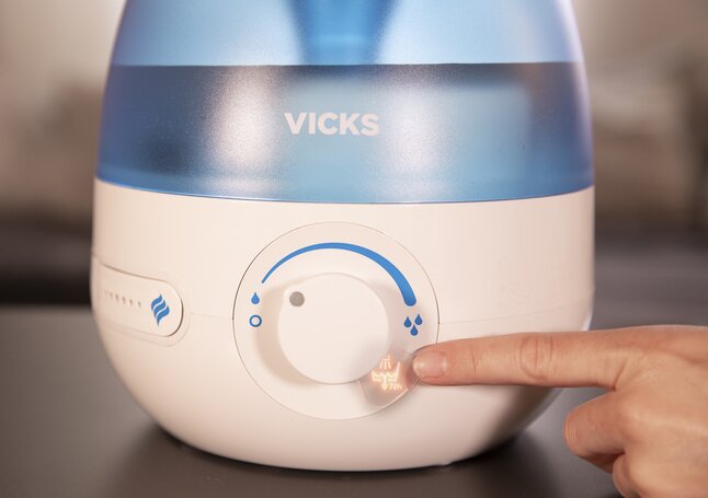 Vicks Humidificateur ultrasonique Mini Cool Mist