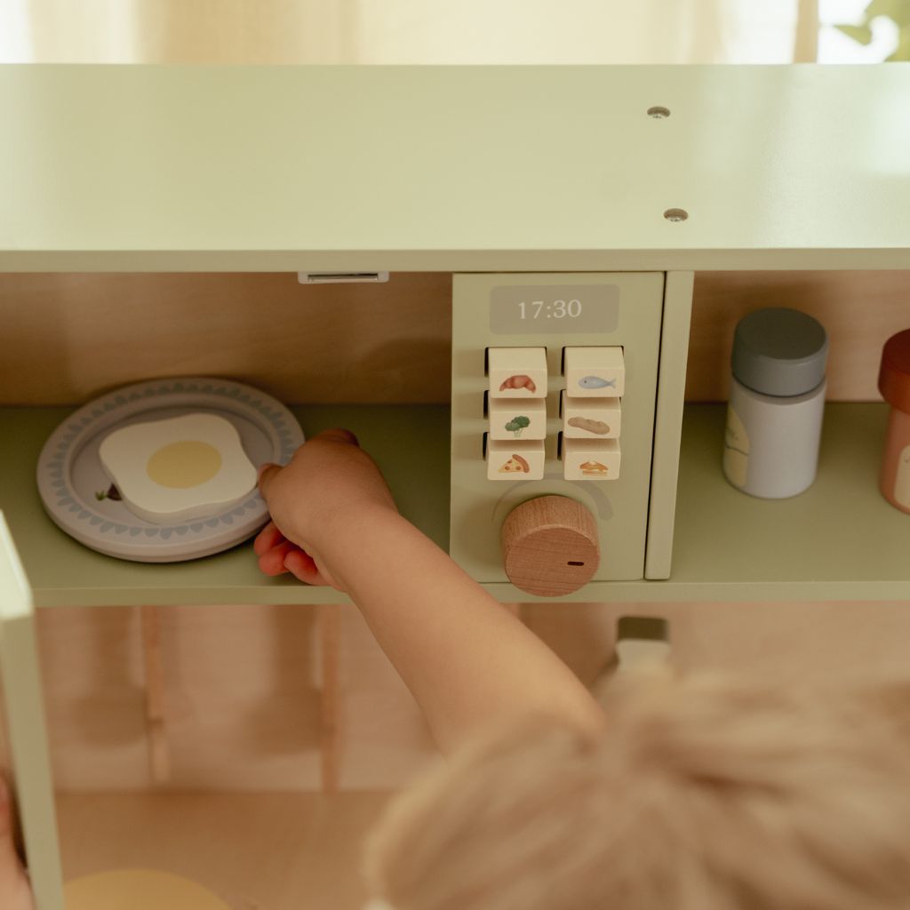 Little Dutch Cuisine en bois menthe