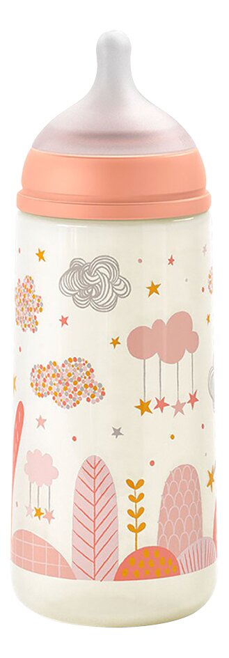 Suavinex Biberon Dreams Large Flow Pink 360 ml
