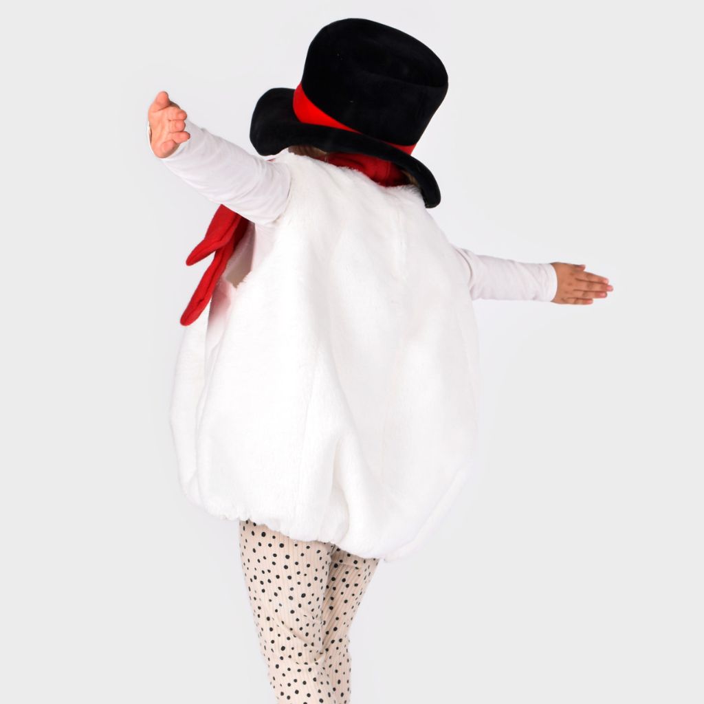 Den Goda Fen Costume Bonhomme de Neige 2-4 ans