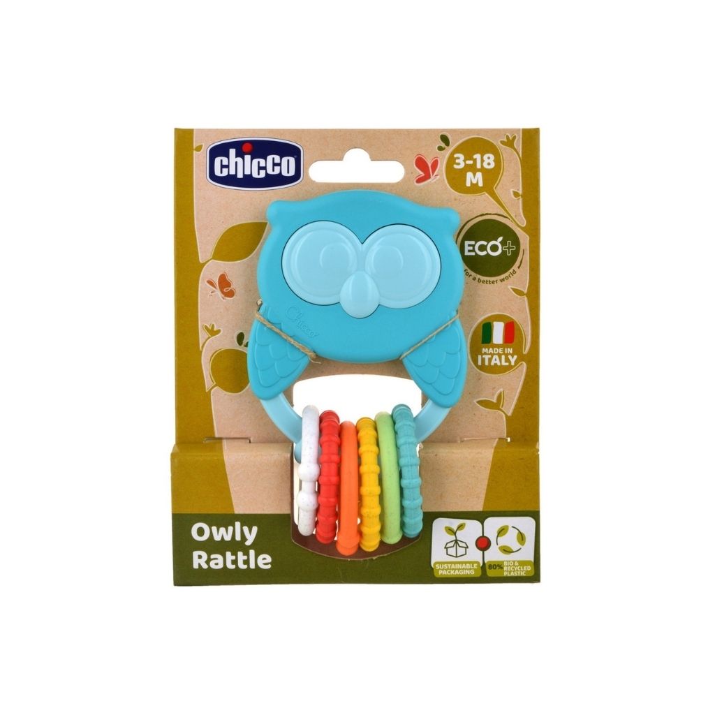 Chicco Hochet Hibou ECO+