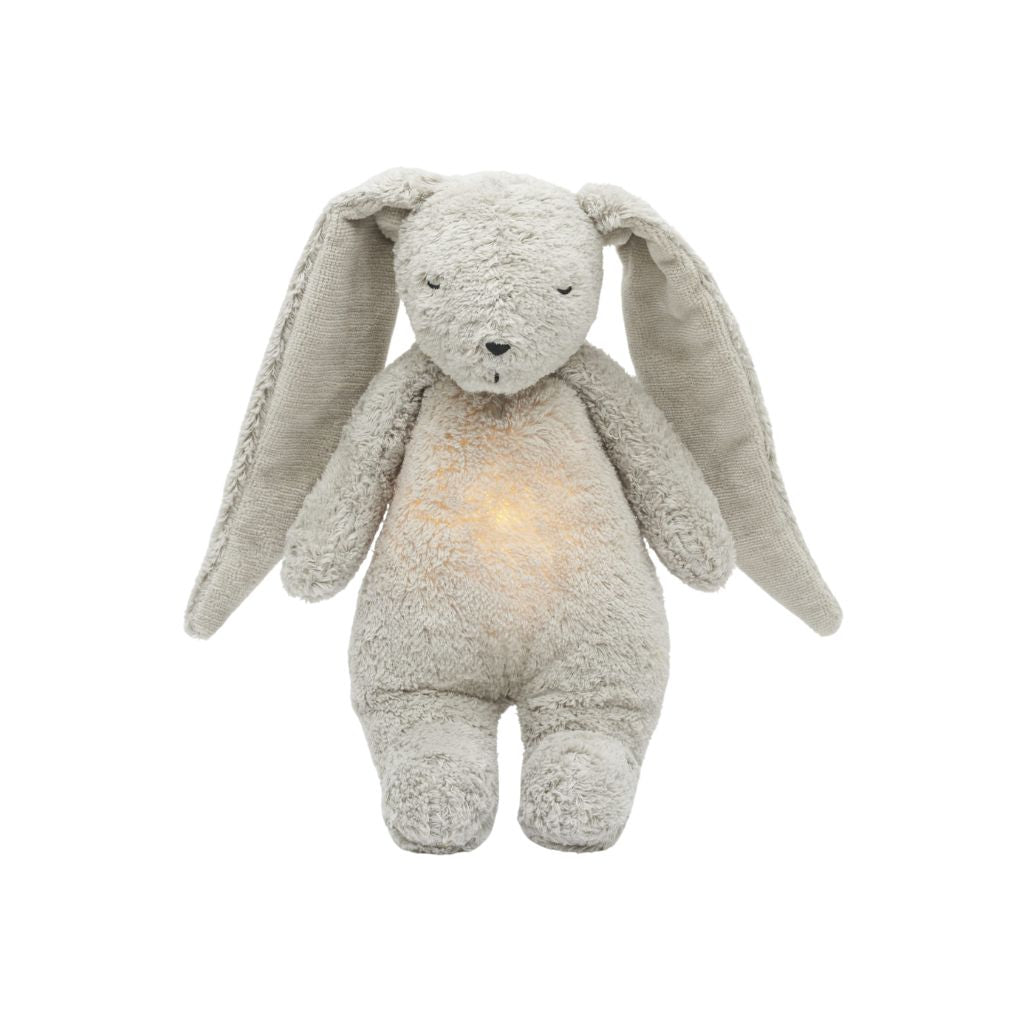 Knuffel met licht en geluid The Humming Bunny Gray Natur 2.0