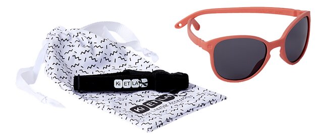 Ki ET LA Lunettes de soleil Diabola Wazz Grapefruit 1-2 ans