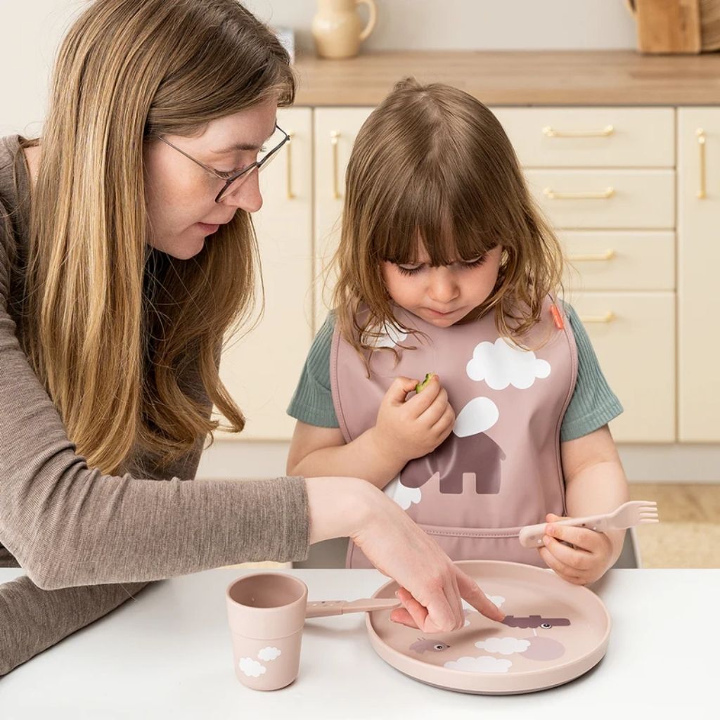 Done by Deer Assiette Happy Clouds Powder