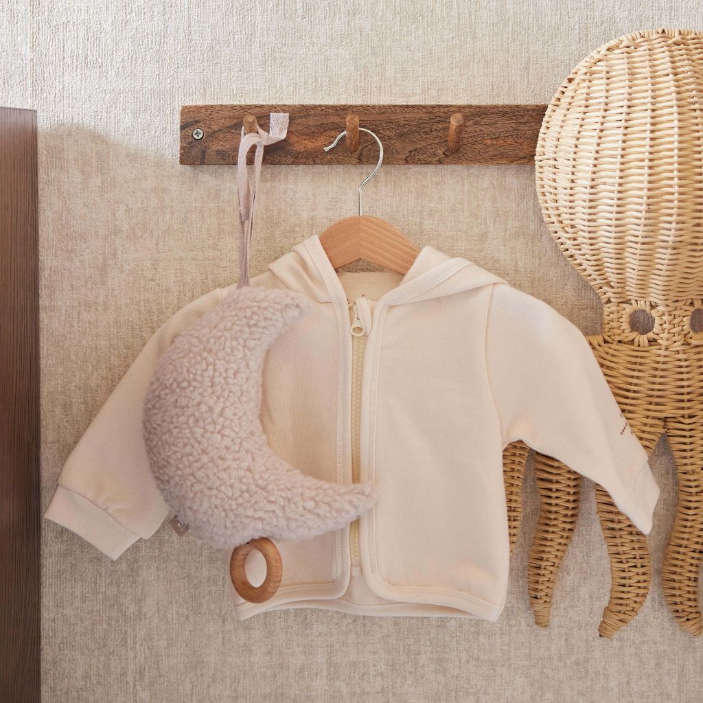 Dirkje Veste avec capuchon NOOS unisexe Offwhite