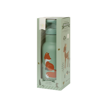 A little lovely company Gourde en acier inoxydable Forest Friends 350 ml