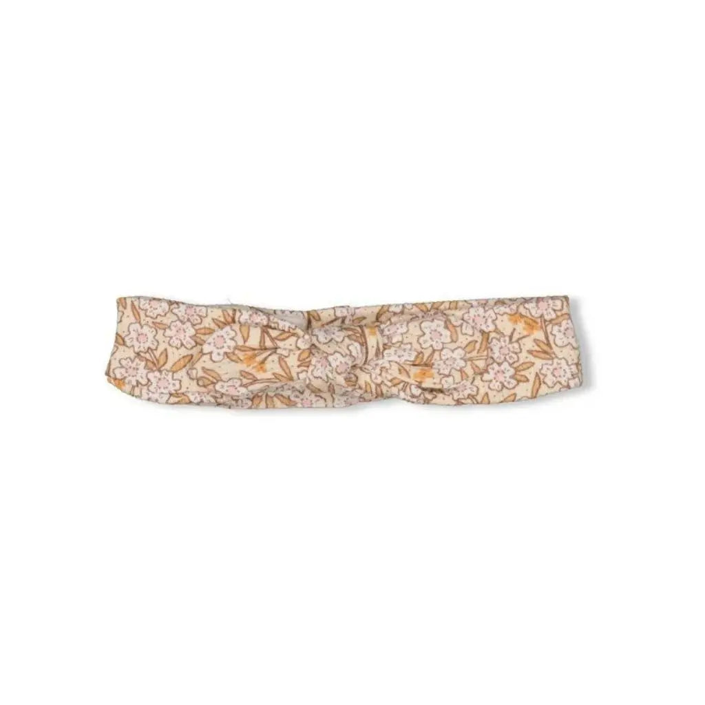 Feetje Haarband AOP - Flower Field m 1 Cream Meisjes