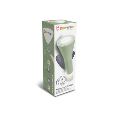 Kidywolf Lampe de poche Kidyflashlight multifonction Vert