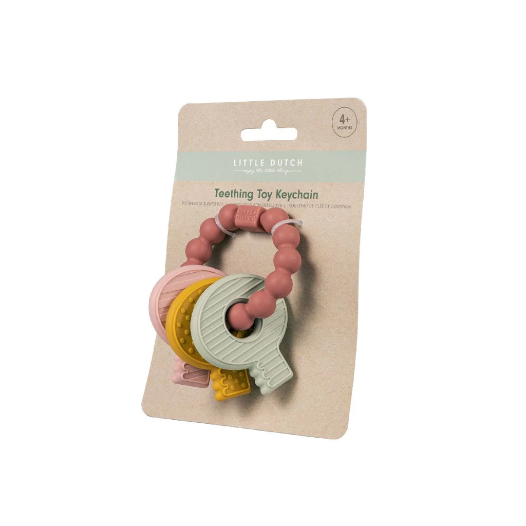 Little Dutch Bijtspeeltje Sleutelbos roze