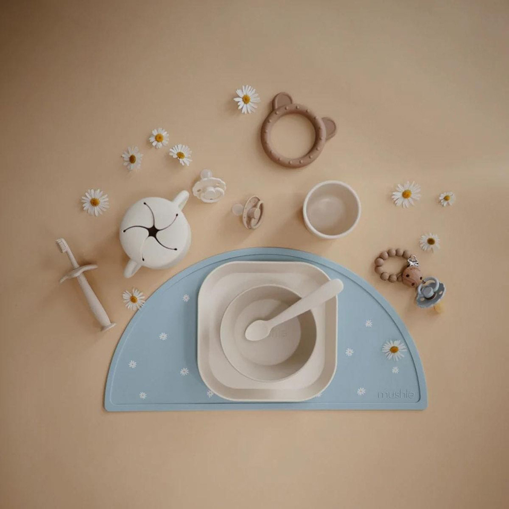 Mushie Snackbeker Ivory