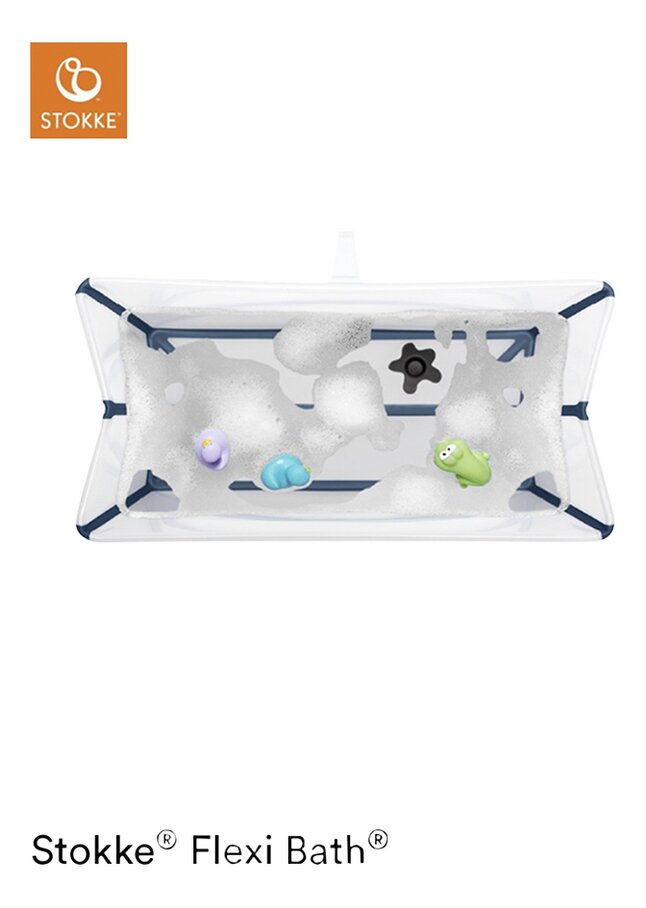Stokke® Baignoire Flexi Bath® Transparent Blue