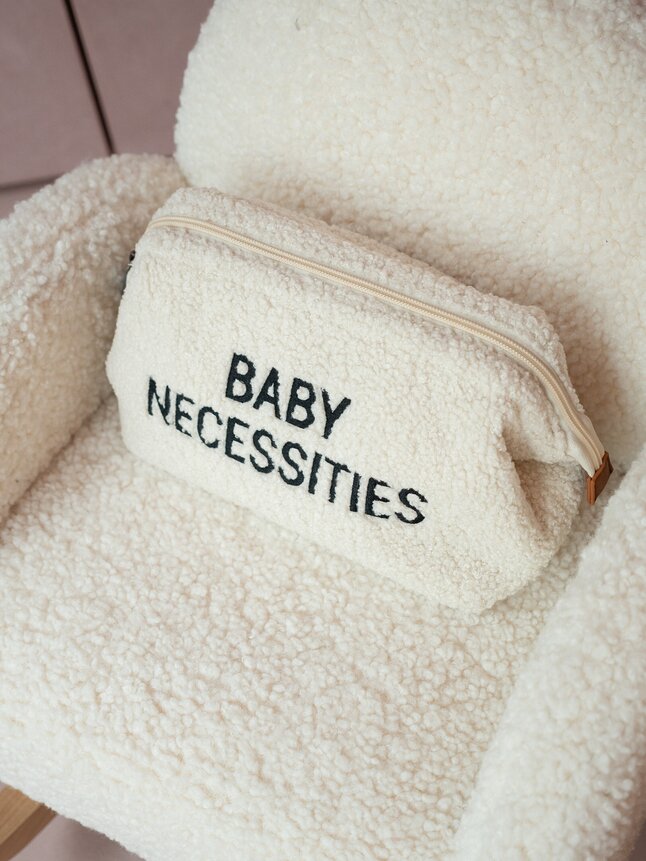Childhome Toiletzak Baby Necessities Teddy ecru