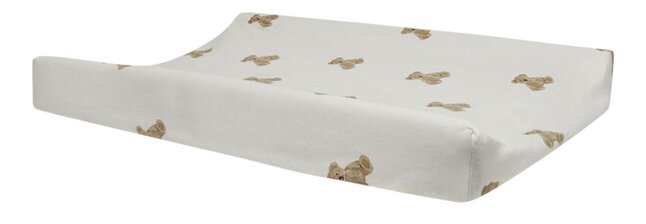 Jollein Housse pour matelas à langer Teddy Bear beige