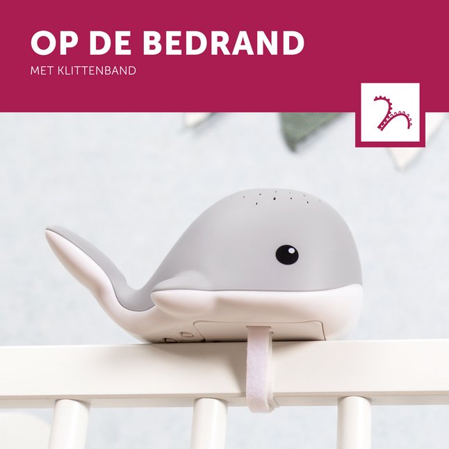 Zazu Veilleuse/projecteur Wally la baleine bleu