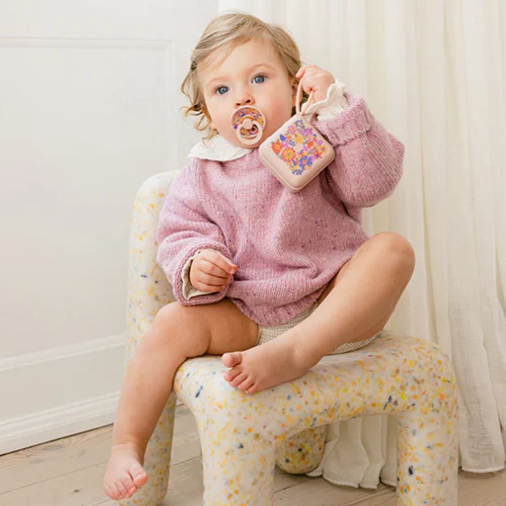 Bibs Boîte de rangement pour sucette Liberty Garden Blossom
