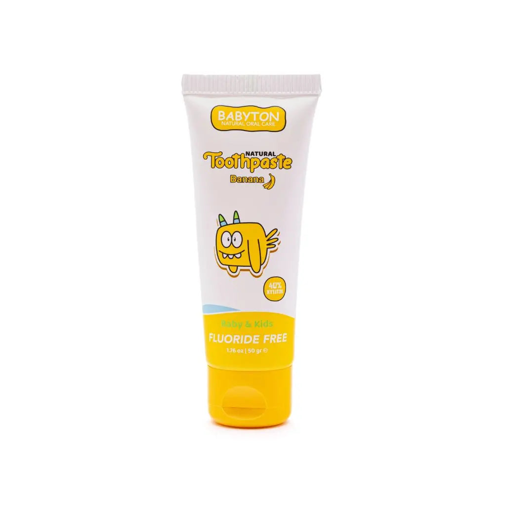 Babyton Dentifrice naturel goût banane 50 g
