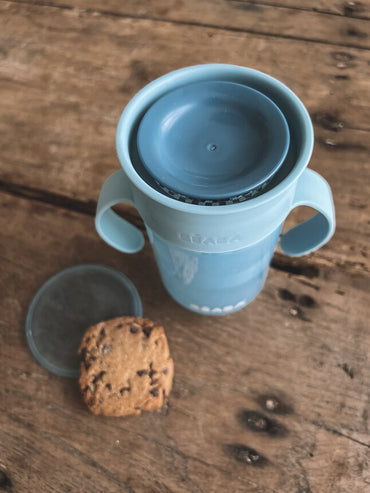 Béaba Gobelet d'apprentissage 360° bleu 340 ml