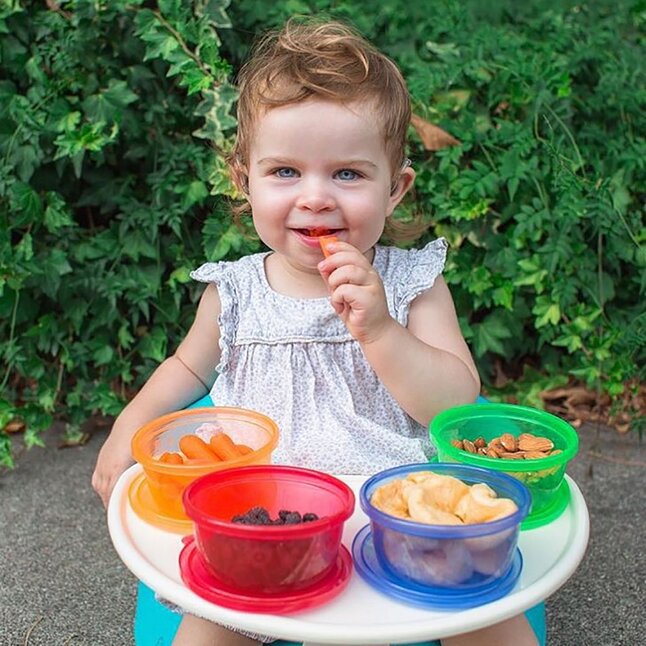 Nûby Pot de conservation 300 ml - 6 pièces