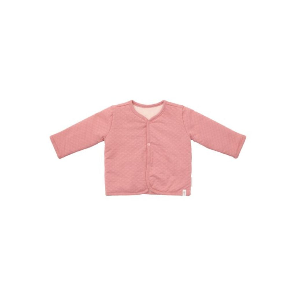 Little Dutch Jasje omkeerbaar Fairy Garden Pink Blush