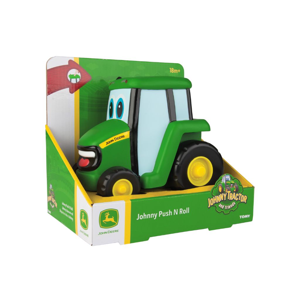 Tomy Tracteur Johnny Pousse et Roule