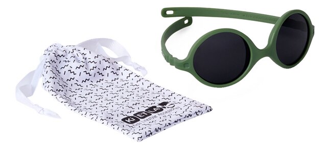Ki ET LA Lunettes de soleil Diabola kaki 0-12 mois