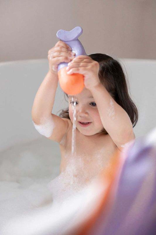 Quut Jouet de bain Squeezi Whale