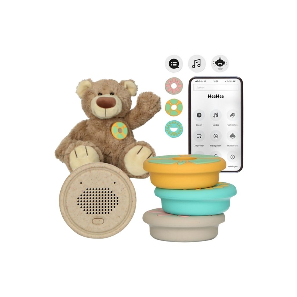 Alecto Activiteitenspeeltje Baby HeeHee button