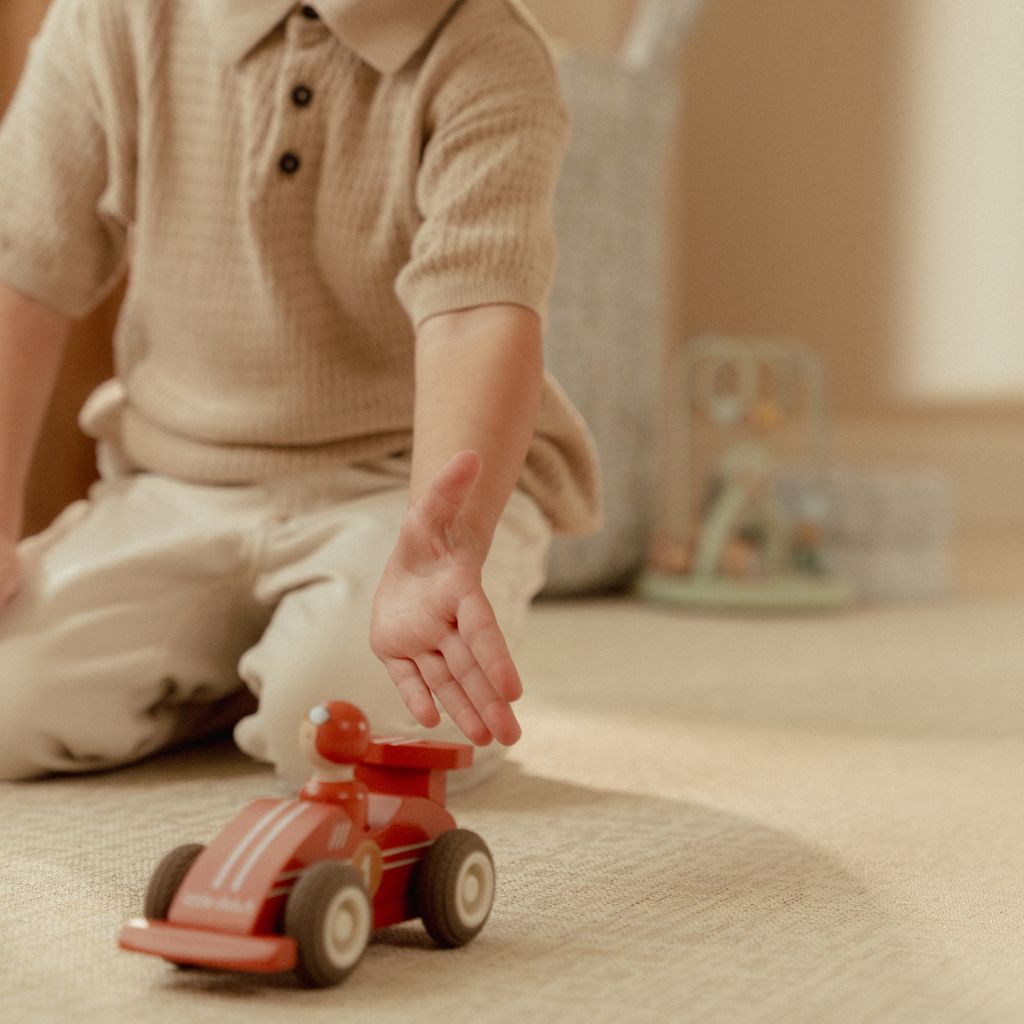 Little Dutch Houten Pullback Raceauto's