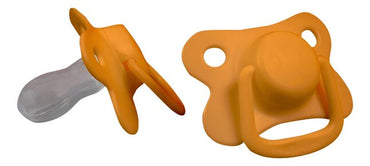 Filibabba Fopspeen + 6 maanden Golden Mustard - 2 stuks