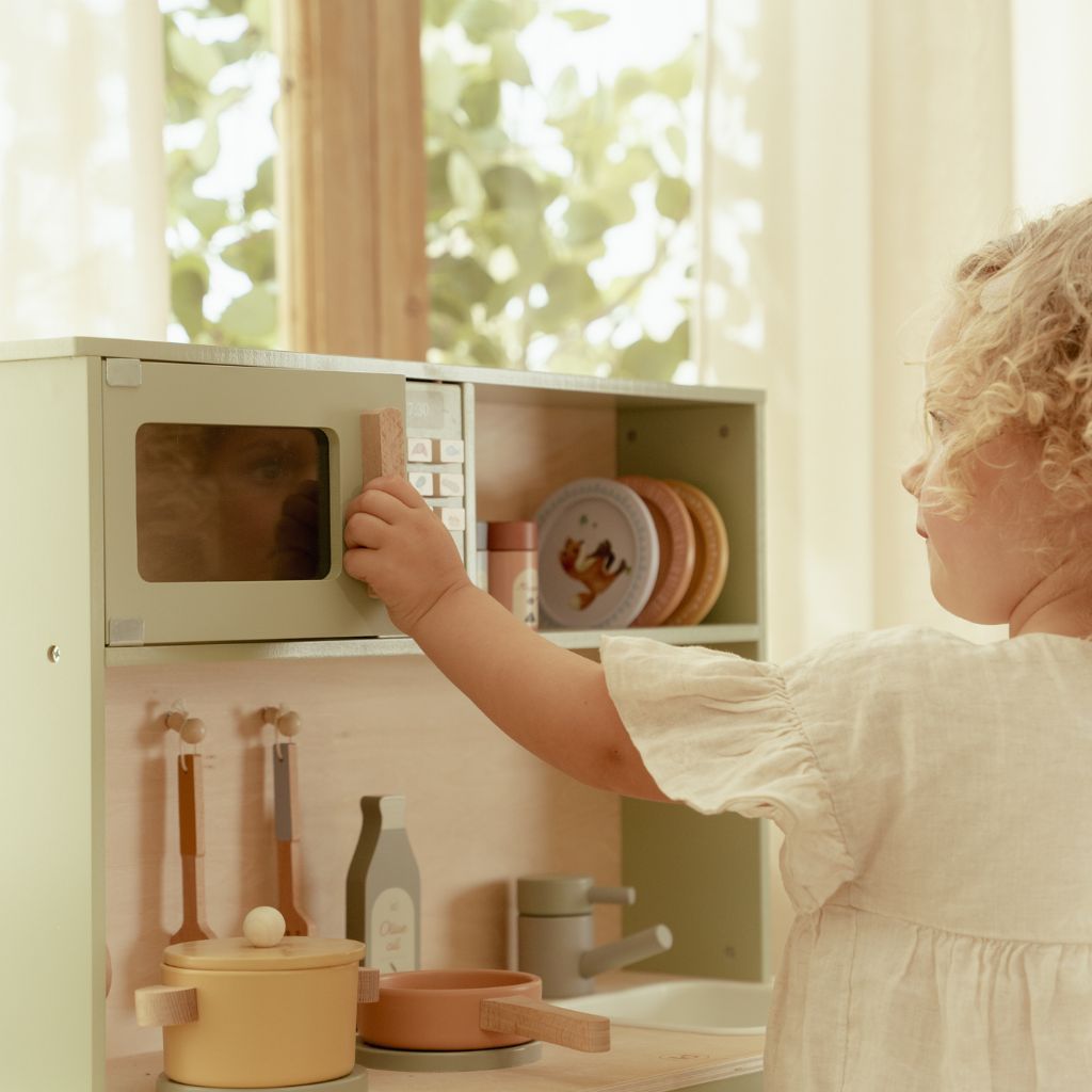 Little Dutch Cuisine en bois menthe