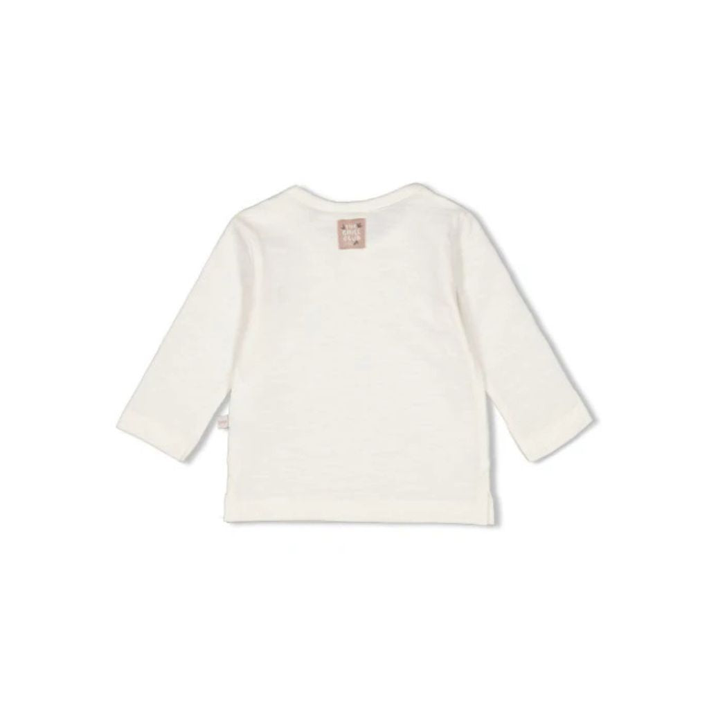 Feetje t-shirt lange mouw The Chill Club m 80 Offwhite Jongens