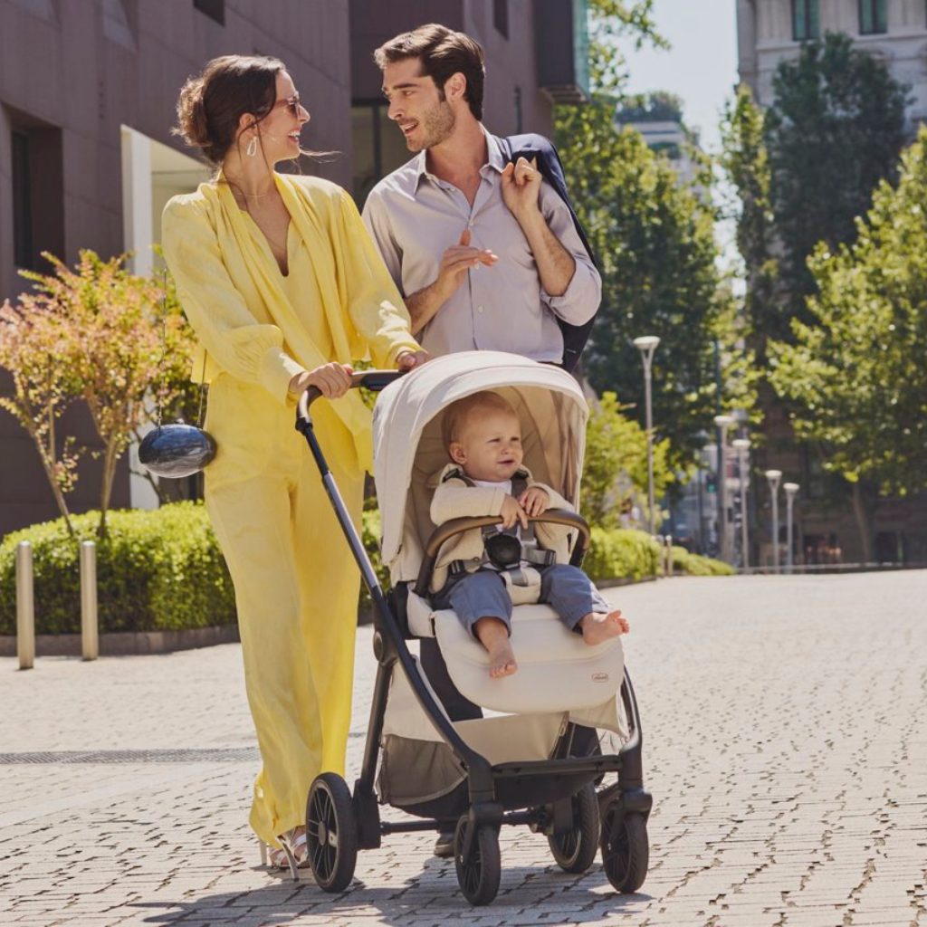 Chicco Poussette Bellagio + adaptateurs Lunar Rock