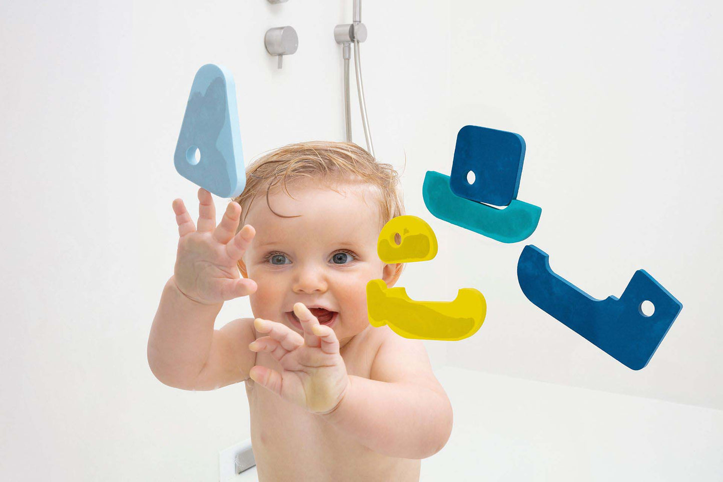 Quut Jouet de bain Puzzle Rock the Boat - 8 pièces