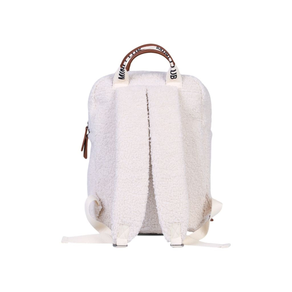 Childhome Sac à dos Mini Club Teddy Ecru
