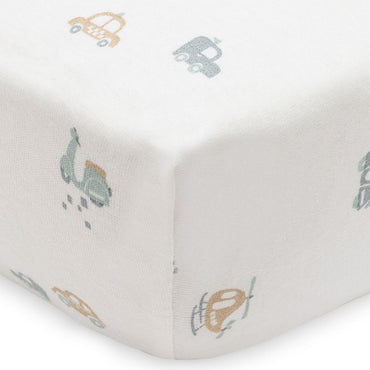 Jollein Hoeslaken voor wieg On The Go B 40 x L 80 cm