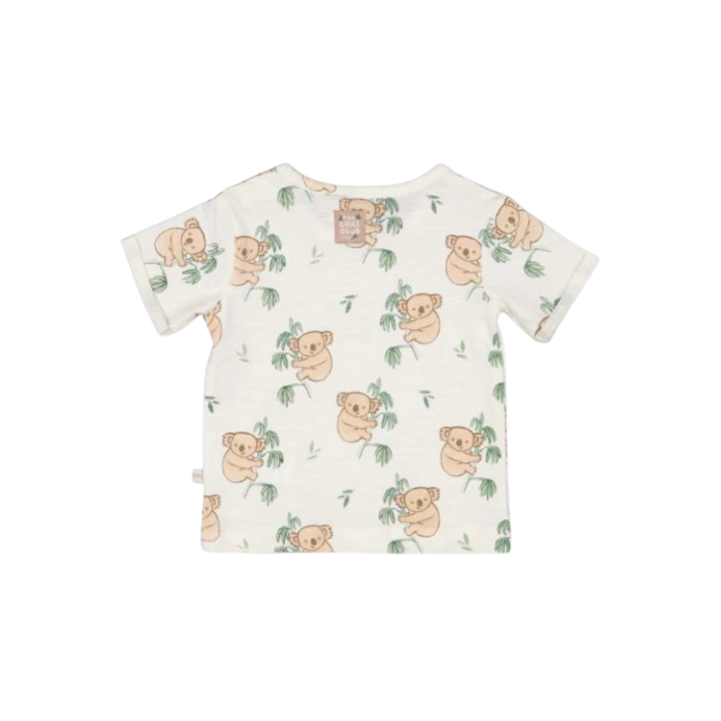 Feetje T-shirt AOP - The Chill Club m 68 Offwhite Jongens