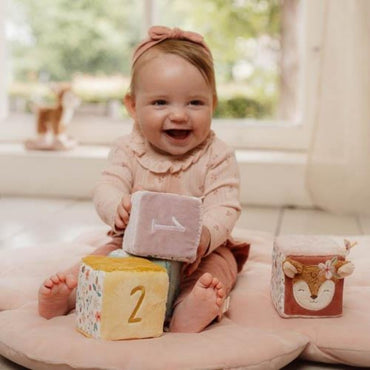 Little Dutch Zachte blokkenset Fairy Garden - 4 stuks