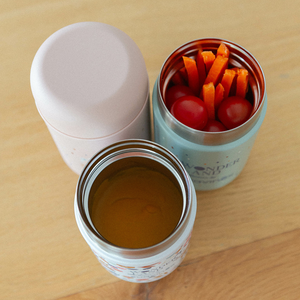 Suavinex Pot de conservation isotherme Wonderland Bleu 400 ml