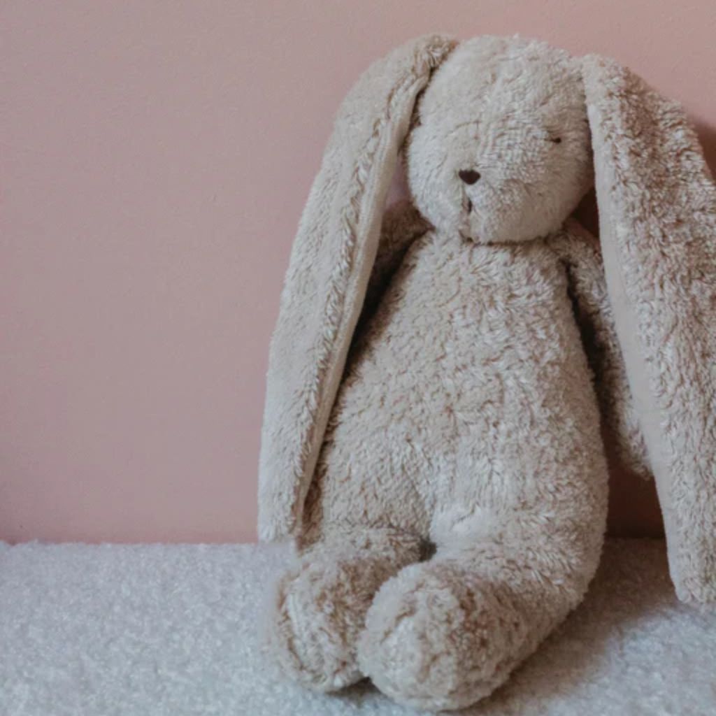 Knuffel met licht en geluid The Humming Bunny Sand Natur 2.0