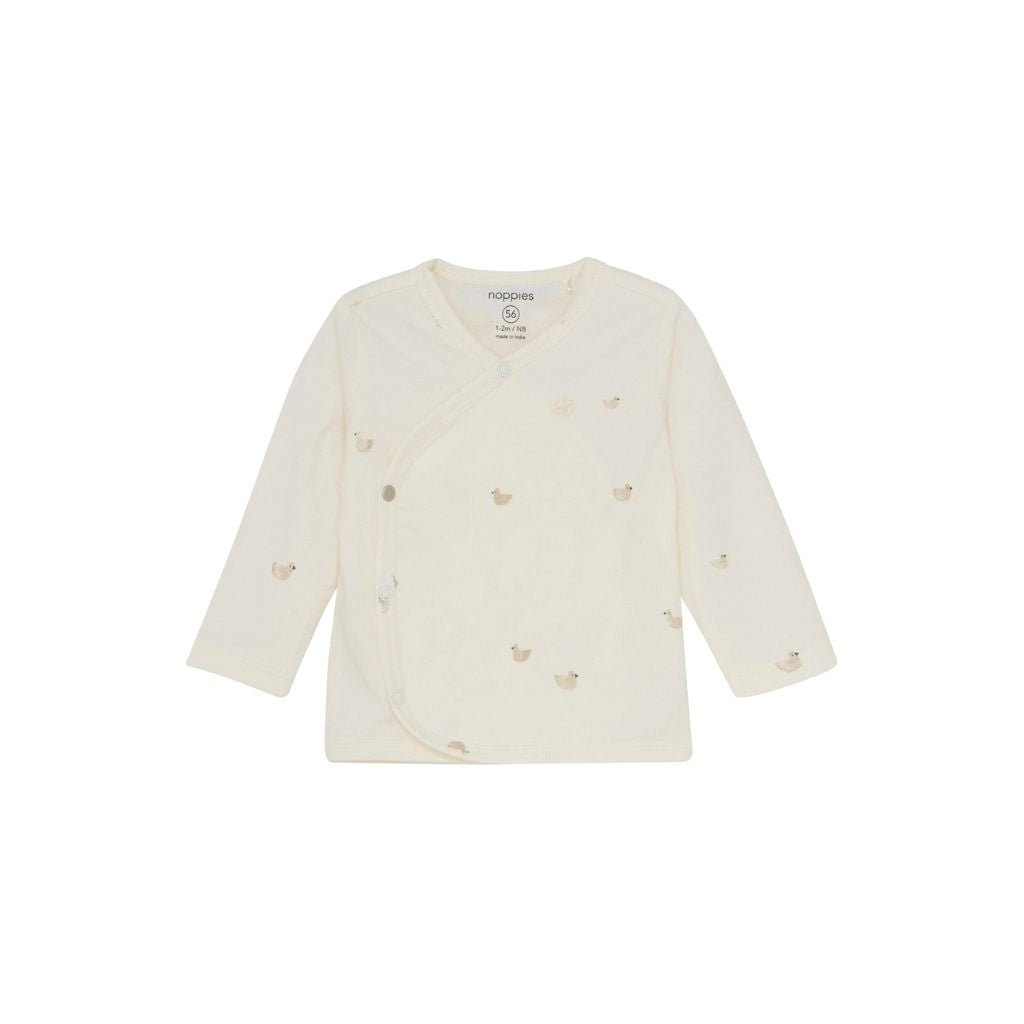 Noppies T-shirt overslag Nour eend