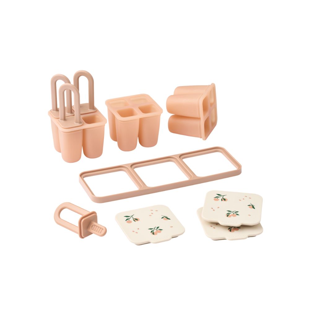 Liewood Food & Ice Pop Tray Kaimen peach/sea shell