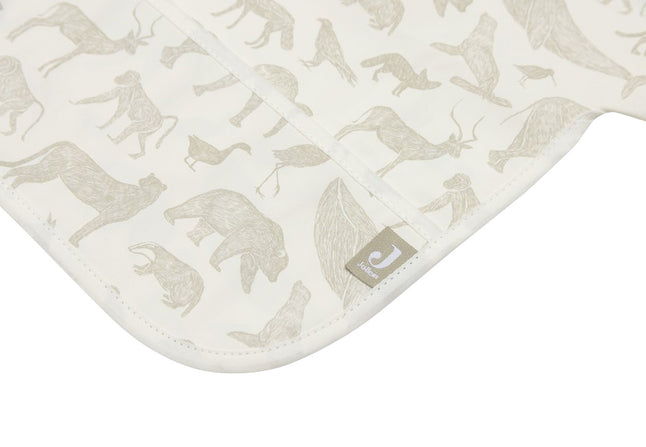 Jollein Bavoir à manches Animals Waterproof Olive Green