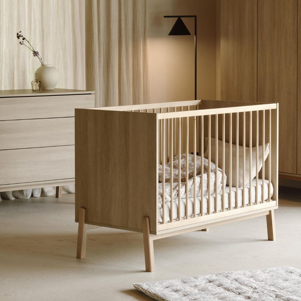 Quax bed Ashi Honey Ash 120 x 60 cm