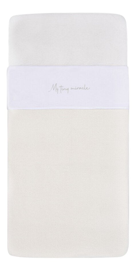Jollein Drap pour lit My Tiny Miracle Olive Green