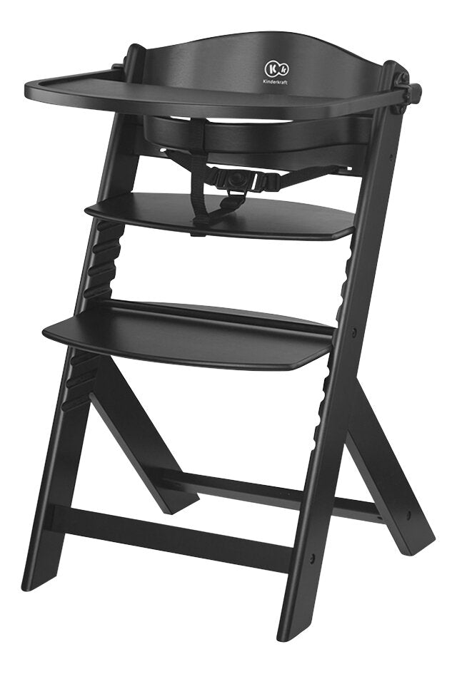 Kinderkraft Chaise haute Enock Black
